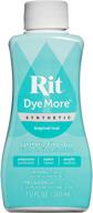 🌈 revive your wardrobe with rit dyemore liquid dye: tropical teal delivers vibrant results! logo