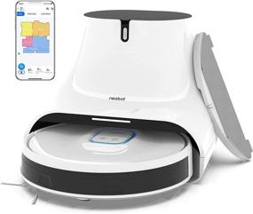 img 4 attached to Neabot Q11 Robot Vacuum and Mop, 4000Pa Max Suction Self Emptying Robotic Vacuum, Wi-Fi / Bluetooth Connectivity, APP & Alexa Control, Multi Floor Mapping, Ideal for Pet Hair, Hard Floor and Carpet