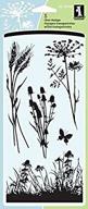 🌸 набор наборов штампов inkadinkado meadow floral: 5-предметная коллекция для красивых проектов по рукоделию логотип