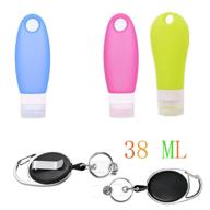 portable silicone toiletries atomiser refillable logo