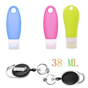 img 1 attached to Portable Silicone Toiletries Atomiser Refillable