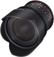 📷 rokinon cv10m-mft 10mm t3.1 cine wide angle lens for olympus/panasonic micro four thirds cameras logo