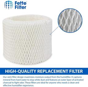 img 1 attached to 🔍 Fette Filter WF2 Humidifier Wicking Filters – Compatible with Protec, Vicks & Kaz (Pack of 2) – A Comprehensive Comparison