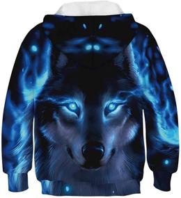 img 1 attached to 🐻 GluDear Animal Sweatshirts: Stylish Boys' Clothing & Fashion Hoodies at Their Best