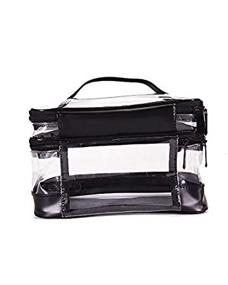img 1 attached to 🧳 Clear Travel Toiletry Bag by KIPBELIF