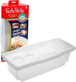 img 3 attached to 🍜 Fasta Pasta Microwave Cooker - без прилипания, без ожидания кипения - оригинальное решение без беспорядка