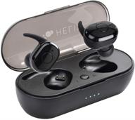 helix wireless earbuds black ethtwp logo