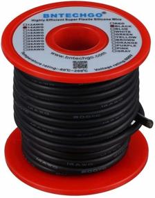 img 3 attached to 🔌 High-Quality BNTECHGO 14 Gauge Silicone Wire Spool 25 Ft Black: Flexible, Stranded Tinned Copper Wire - Ideal for Electrical Projects