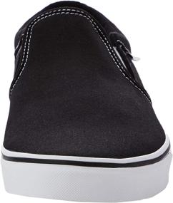 img 3 attached to 🖤 Black Canvas Skate Vans Asher