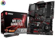 обновленная материнская плата msi mpg x570 gaming plus: amd am4, pcie 4.0, ddr4, sata 6гб/с, m.2, usb 3.2 gen 2, hdmi, atx. логотип