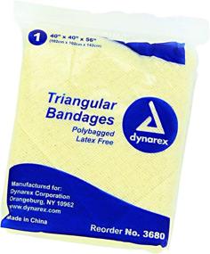 img 1 attached to 📦 Dynarex 12 Triangular Bandage 40x40x56: Top-Quality Pack of 12