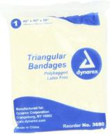 📦 dynarex 12 triangular bandage 40x40x56: top-quality pack of 12 логотип