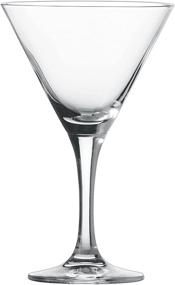 img 3 attached to Schott Zwiesel Tritan Crystal Glass Mondial Stemware Martini Cocktail Glass Set, 8.2-Ounce, Pack of 6