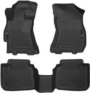 🚗 husky liners 99671: high-quality weatherbeater floor mats for subaru legacy & outback (2015-2019) logo