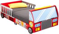 кровати для малышей kidkraft fire truck: красная, 59,2 х 28,8 х 21 - отличная кровать для смелых маленьких пожарных логотип