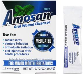 img 3 attached to 🔋 Откройте для себя силу Amosan Oral Wound Cleanser для эффективного ухода за полостью рта