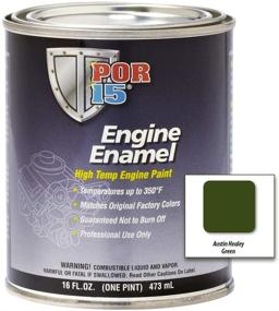 img 2 attached to 🔋 Enhance Your Austin Healey Engine with POR-15 42028 Green Enamel - 1 pint