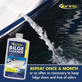 img 1 attached to 🚤 Star Brite Bilge Cleaner - Powerful Sludge, Grime, Oil, Grease & Odor Remover - Effortless Application, Boat Operation & Pump Out