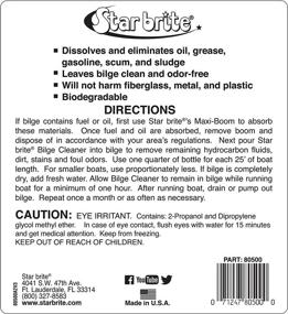 img 3 attached to 🚤 Star Brite Bilge Cleaner - Powerful Sludge, Grime, Oil, Grease & Odor Remover - Effortless Application, Boat Operation & Pump Out