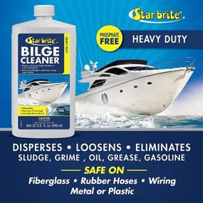 img 2 attached to 🚤 Star Brite Bilge Cleaner - Powerful Sludge, Grime, Oil, Grease & Odor Remover - Effortless Application, Boat Operation & Pump Out