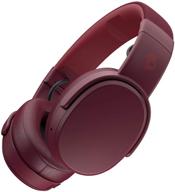 глубокий красный беспроводной овер-ир наушники skullcandy crusher: улучшенное seo-приятное название продукта логотип