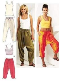 img 3 attached to K3701 Sewing Pattern for Pants and Tops by Kwik Sew - Sizes XS, S, M, L, XL