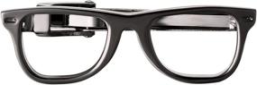 img 4 attached to 🕶️ Yoursfs Clip-on Sunglasses - Black Metal Frame