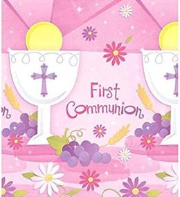img 2 attached to Amscan Communion Religions Tableware Decoration