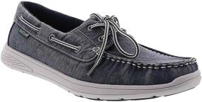 img 4 attached to 👞 Eastland Navy Men's Boat Shoe