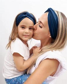 img 1 attached to 👩 AKTVSHOW Women's Headbands Headwraps for Black Women - Twisted Wide Turban Non Slip, Soft Elastic Hair Bands for Teen Girls - Cute Fashion Hair Accessories for Short & Long Hair