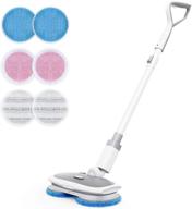 🧹 revolutionize cleaning with the mark live electric spray cordless spin mop floor cleaner logo