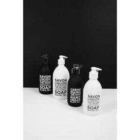 img 3 attached to 🧼 Compagnie de Provence Extra Pure Liquid Marseille Soap - White Tea Scent - 16.9 oz Glass Pump Bottle