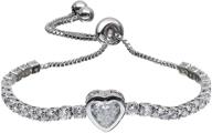 ashmita bracelets zirconia adjustable bracelet girls' jewelry logo
