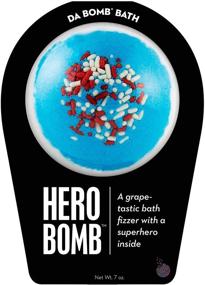 img 4 attached to The Ultimate Indulgence: Da Bomb 🛁 Hero Bath Bomb Unleashes a Blissful Bathing Experience