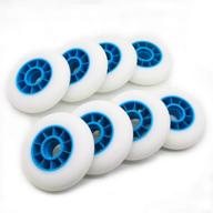 🛼 z-first 8 pack 90mm inline roller skate wheels 85a premium replacement for rollerblade wheels - upgrade your skating performance! logo