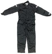 🔥 g-force 4125xlgbk gf 125 black x-large single layer race suit logo