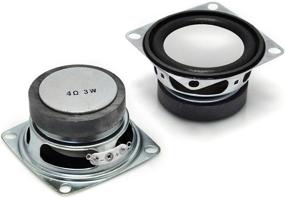 img 4 attached to 🔊 Gikfun 2-inch 4-Ohm 3-Watt Full Range Audio Speaker Stereo Woofer Loudspeaker for Arduino (Pack of 2)