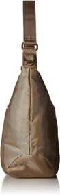 img 2 attached to Travelon Convertible Hobo: Stylish Champagne RFID Protection Bag for Travelers