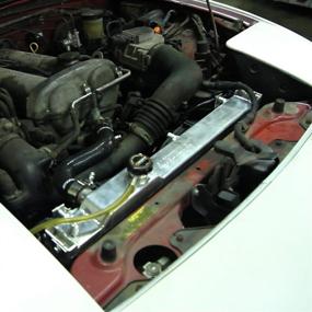img 2 attached to 🚗 Производительный алюминиевый радиатор Mishimoto MMRAD-MIA-90 для Mazda MX-5 Miata 1990-1997