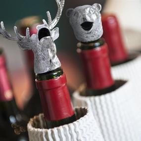 img 1 attached to 🍷 Enhance Your Wine Experience with the Bull Wine Pourer Aerator