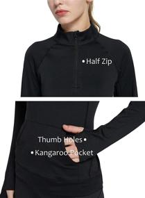 img 1 attached to 🏃 Cityoung Women's Slim Fit Fleece Track Jacket with Full Zip and Thumb Holes – Ideal for Yoga, Workout, and Running