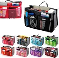 👝 narfire women's cosmetic bag mesh travel storage toiletry bag with multiple functions logo