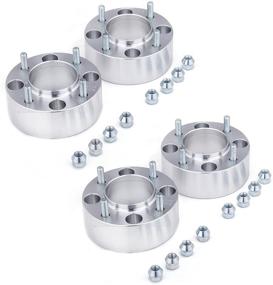 img 4 attached to 🛠️ Orion Motor Tech ATV 4x110 Wheel Spacers 2 Inches with 10x1.25 Studs, Compatible with Polaris Kawasaki Yamaha Rhino Grizzly Suzuki, Pack of 4