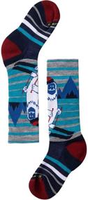 img 1 attached to Детская одежда Smartwool Wintersport с полной подушкой и узором