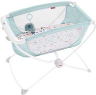 fisher-price rock with me bassinet pacific pebble - portable rocking bassinet with soothing features for newborns and infants логотип