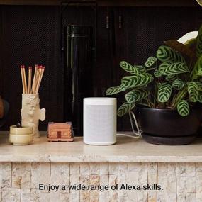 img 1 attached to 🔊 Sonos One (Gen 2) Two Room Set: Voice Controlled Smart Speaker with Amazon Alexa Built in (2-Pack White)
