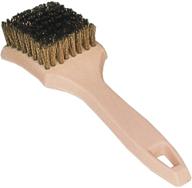 🔘 8.5-inch whitewall/sidewall tire brush with brass wire [85-637] logo