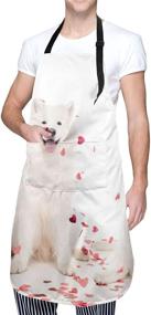 img 2 attached to Samoyed Blooming Kitchen Водонепроницаемый регулируемый