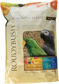 img 3 attached to 🐦 RoudyBush California Blend Small Bird Food - 10 Lbs