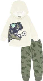 img 1 attached to Stay trendy with Kids 👦 Headquarters Granite Heather Boys' Clothing Sets